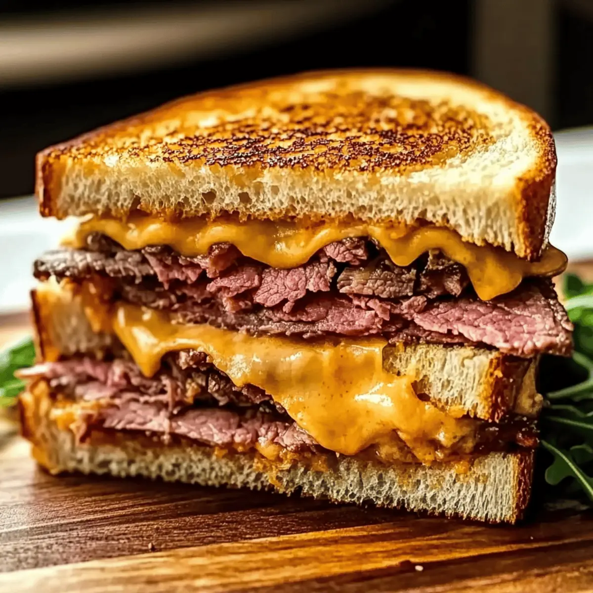 Heavenly Roast Beef & Cheddar Melt Sandwich Made Easy 2 Roast Beef Cheddar Melt Sandwich uop6b0