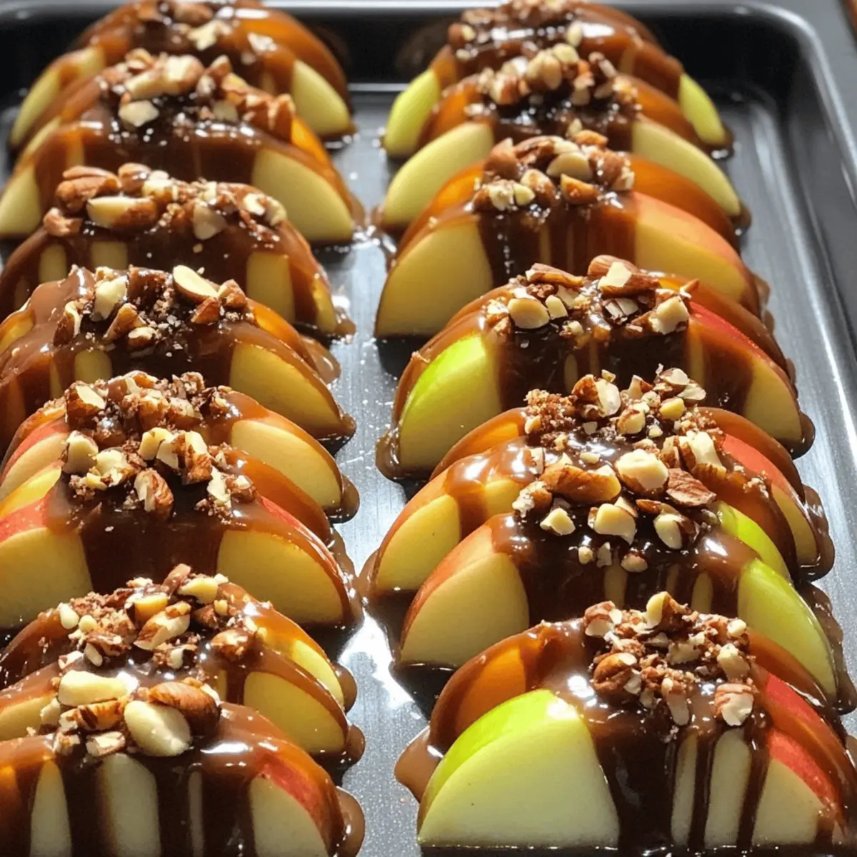 Sheet Pan Caramel Apples ww4opk