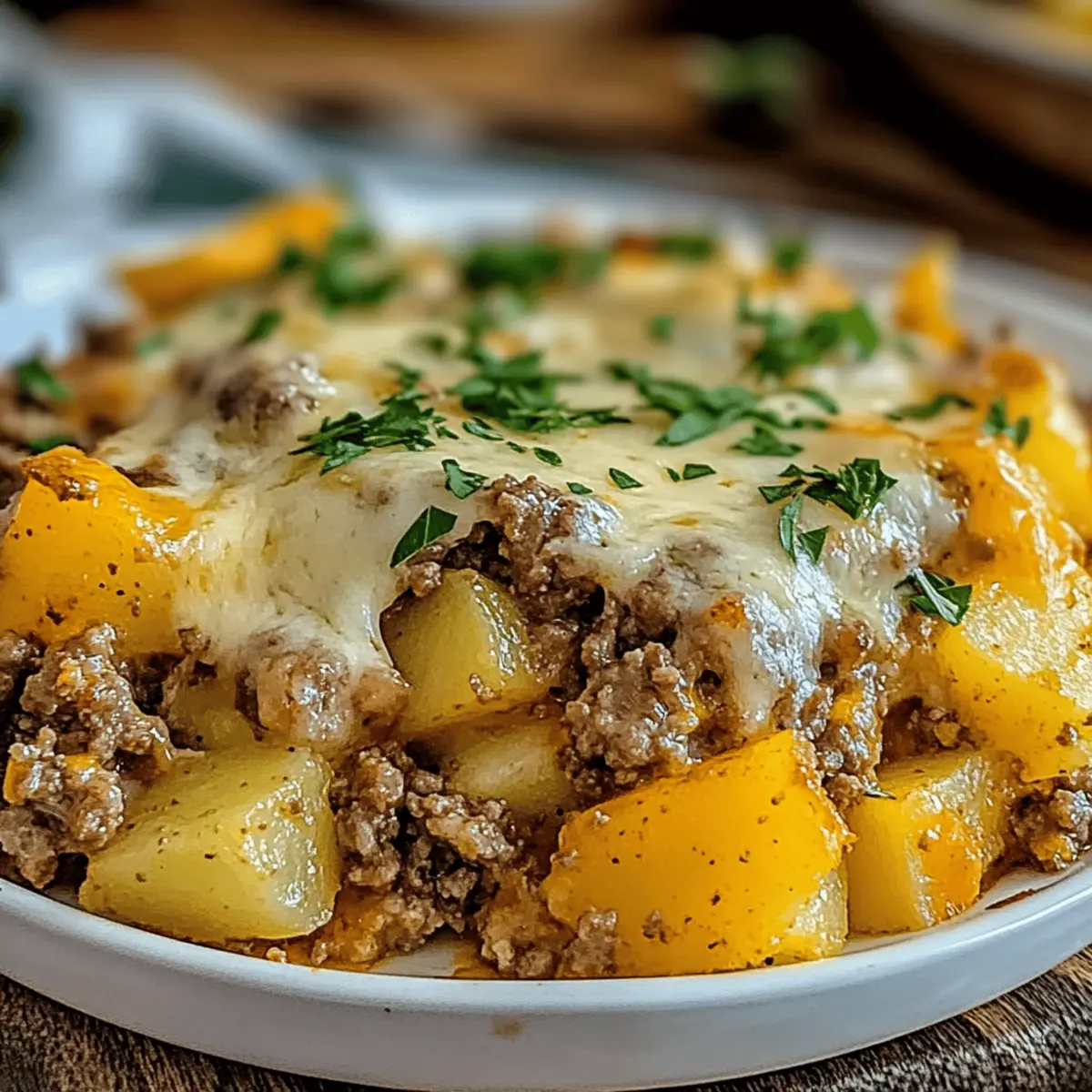 Slow Cooker Cowboy Potato Casserole spquws