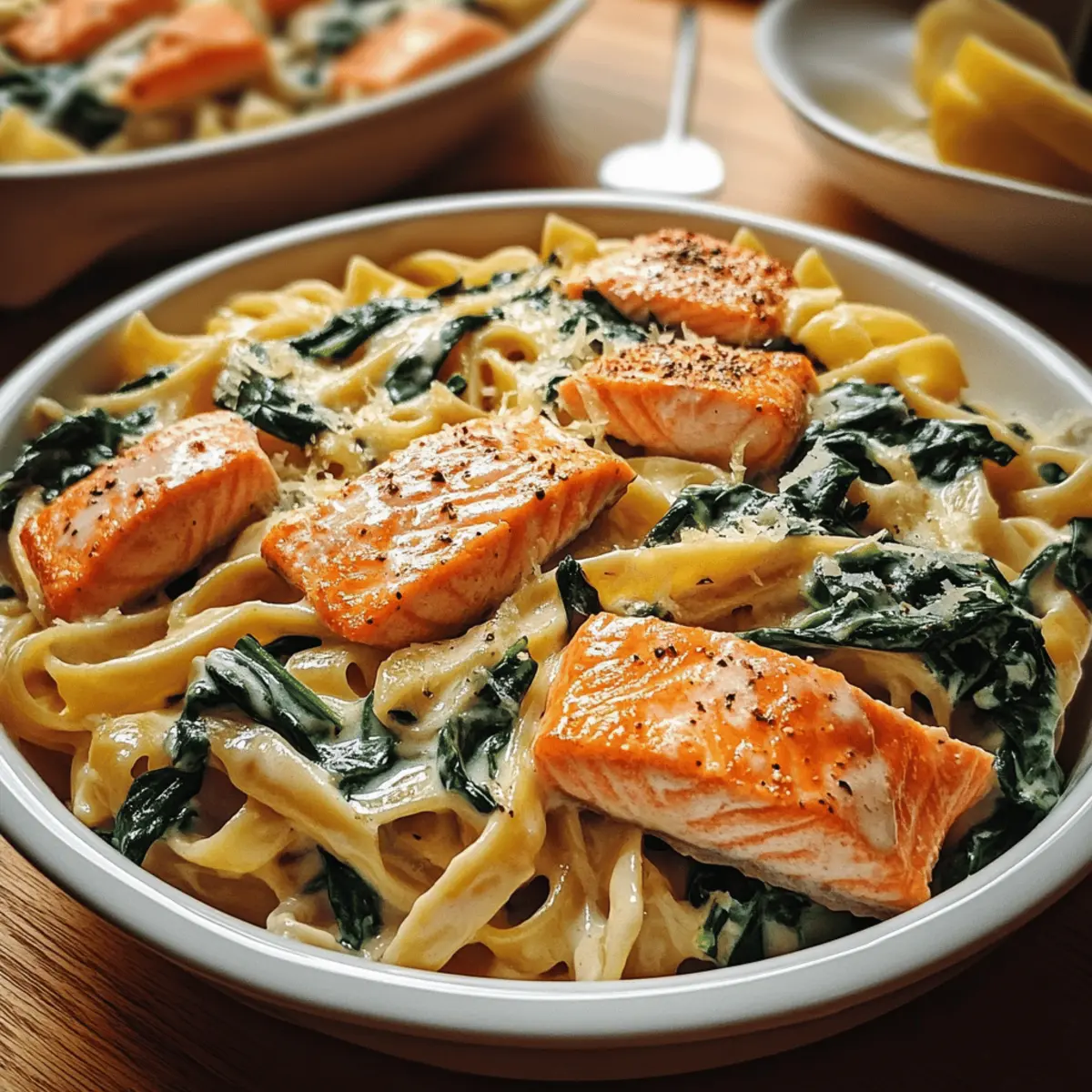 Irresistible Spinach Salmon Pasta – A Quick, Healthy Delight