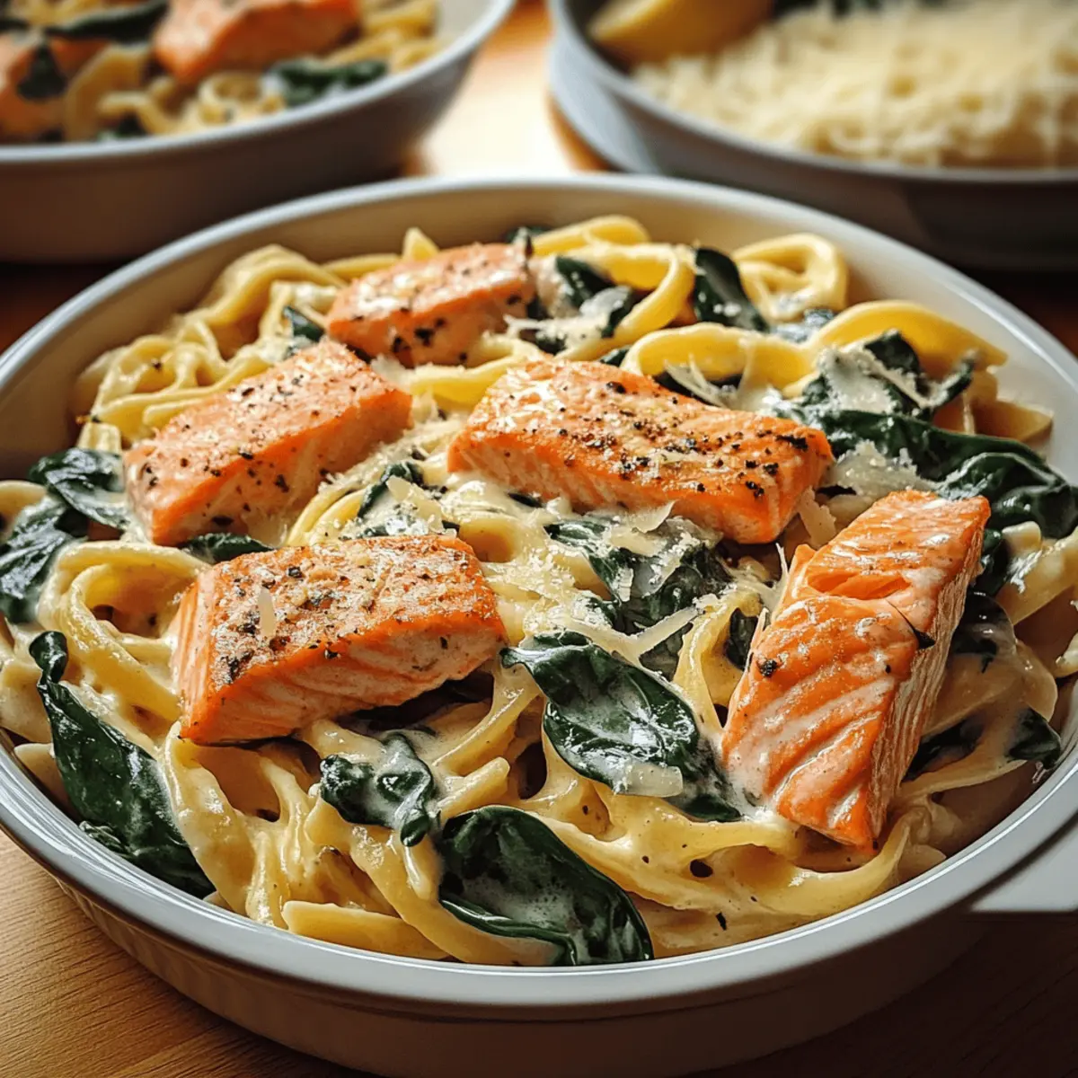 Irresistible Spinach Salmon Pasta – A Quick, Healthy Delight