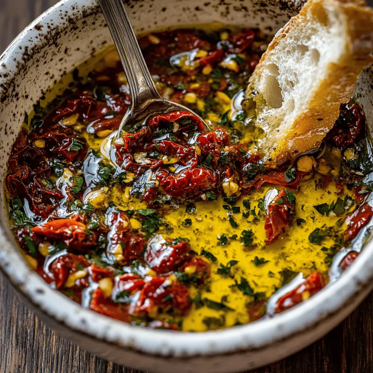 Tomato Olive Oil Bread Dip jj5f0b