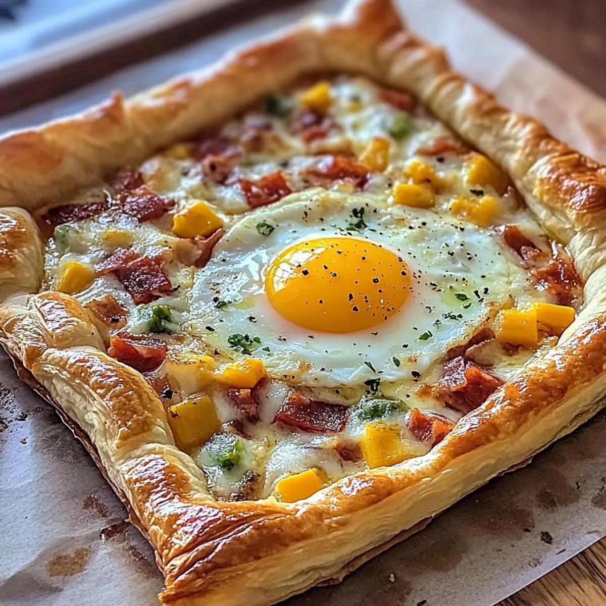 Puff Pastry Breakfast Pizza: Your Flaky, Savory Morning Treat 3 3acb0650 d4b9 4b4c 8095 8f3d158ffdb8br vucwih
