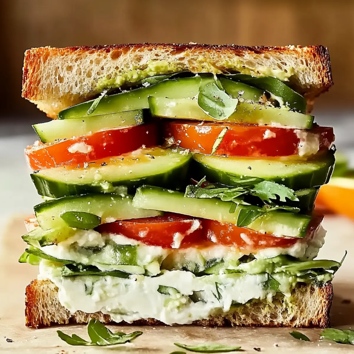 Cucumber & Avocado Sandwich: A Refreshing Vegan Treat 2 42c22e00 ec76 4e62 9198 a4b1d1696674bl p6bhy5