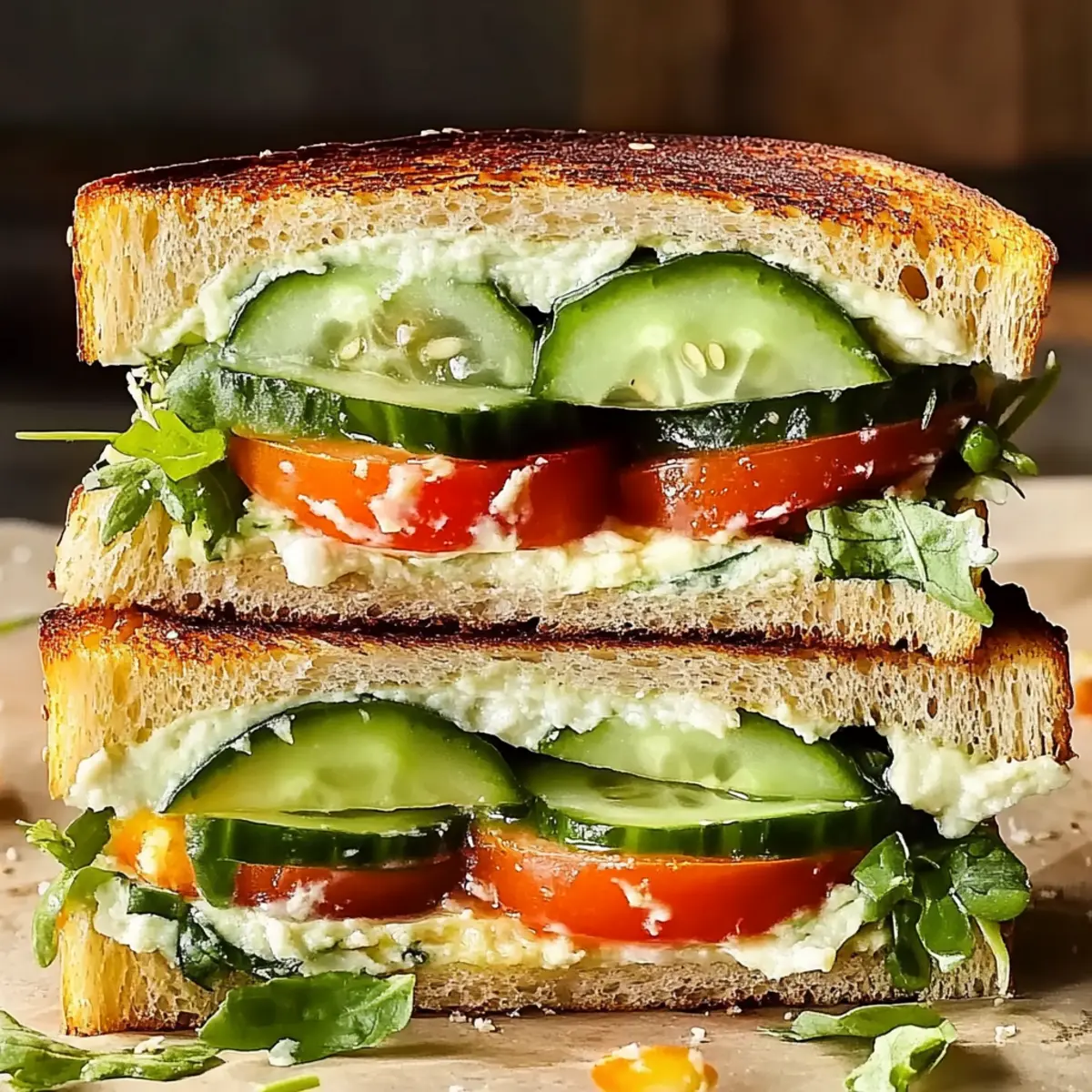 Cucumber & Avocado Sandwich: A Refreshing Vegan Treat 3 42c22e00 ec76 4e62 9198 a4b1d1696674br e30nmn