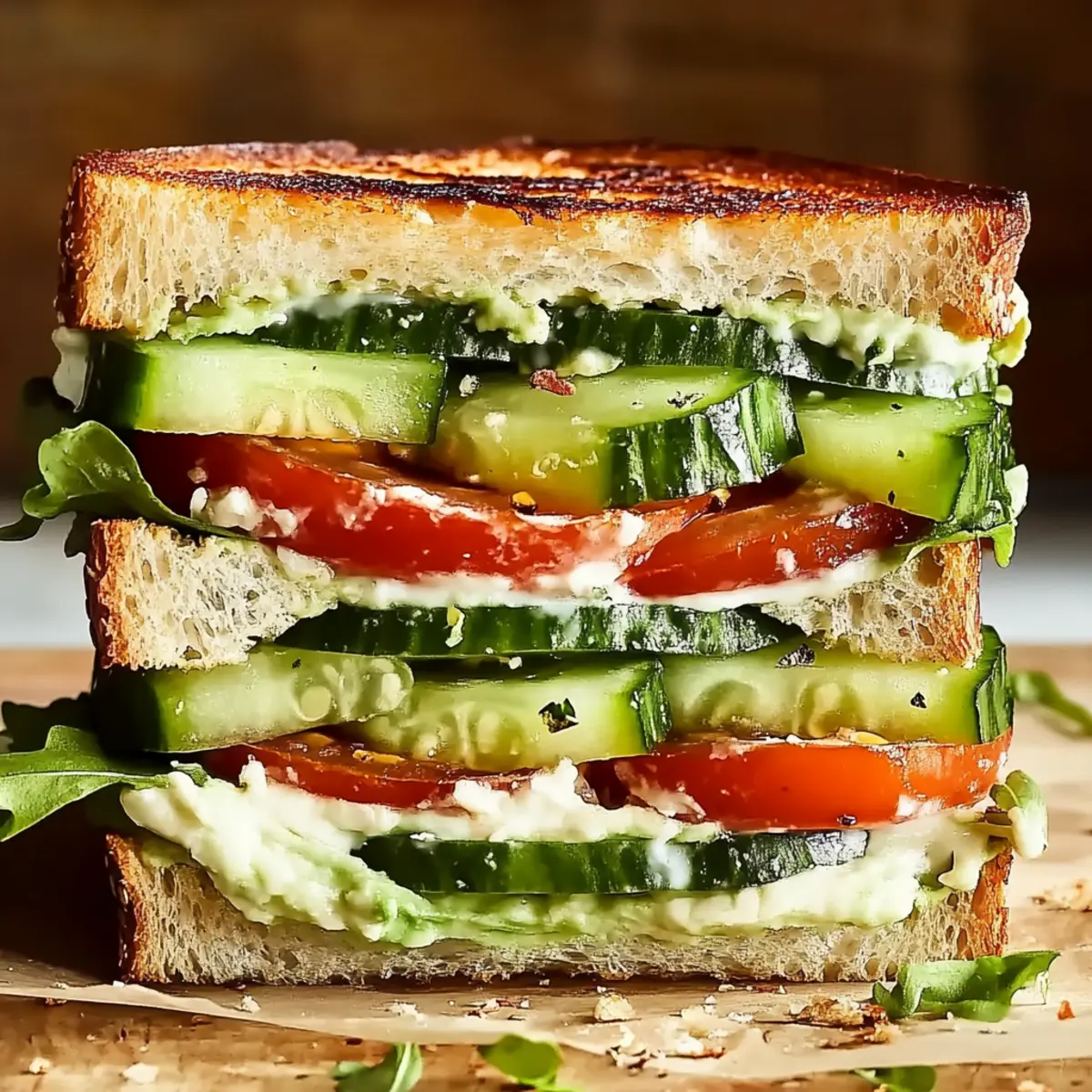 Cucumber & Avocado Sandwich: A Refreshing Vegan Treat 1 42c22e00 ec76 4e62 9198 a4b1d1696674tr s3l3cr