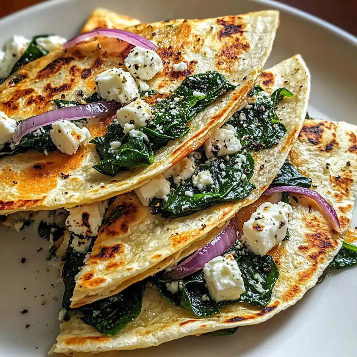 Mediterranean Quesadillas with Spinach Feta Mozzarella Magic 2 788788ea c5c2 425e 9a95