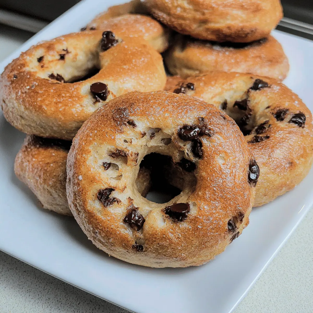 Chocolate Chip Bagels aqzdgn