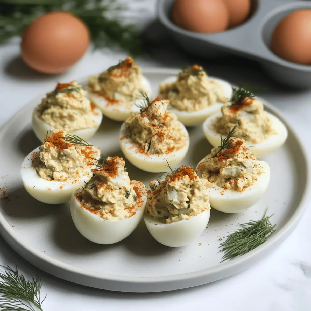 Crab Deviled Eggs a1b2vz