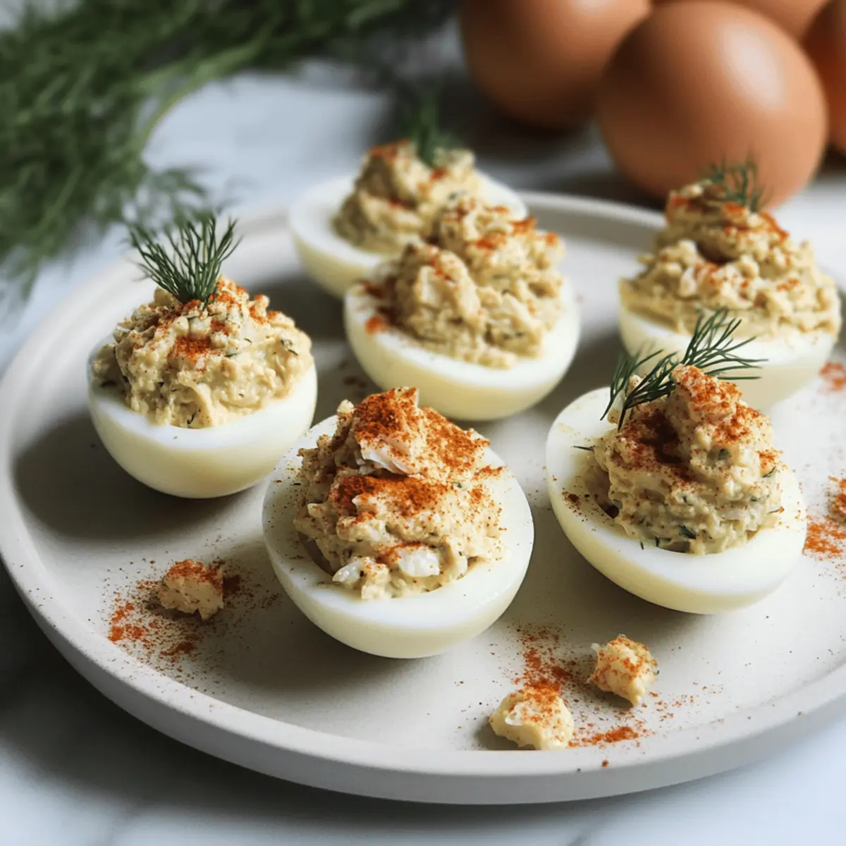 Crab Deviled Eggs hdzeo4