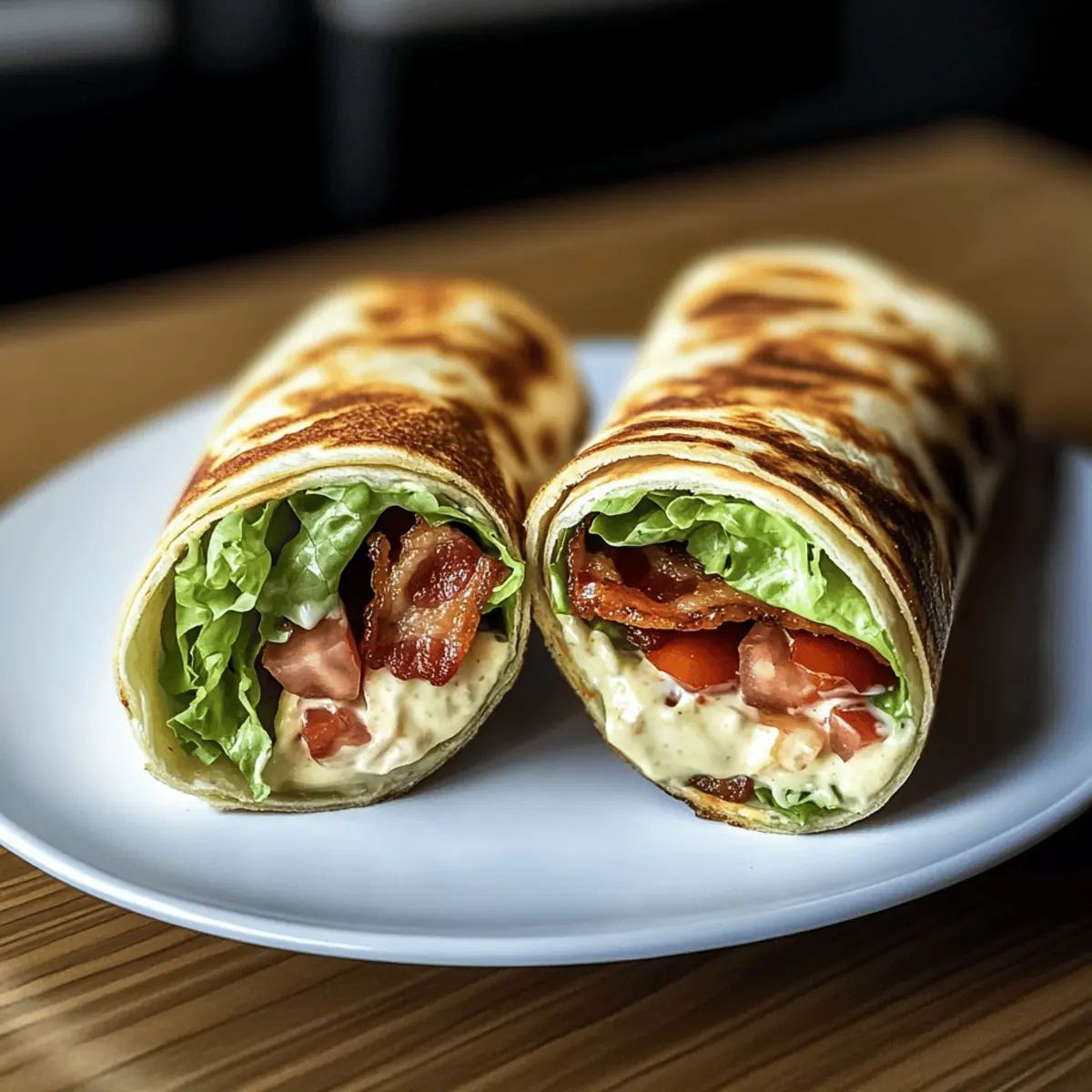 Gourmet BLT Wraps with Secret Sauce for Epic Flavor Punch 4 Gourmet BLT Wraps with Secret Sauce