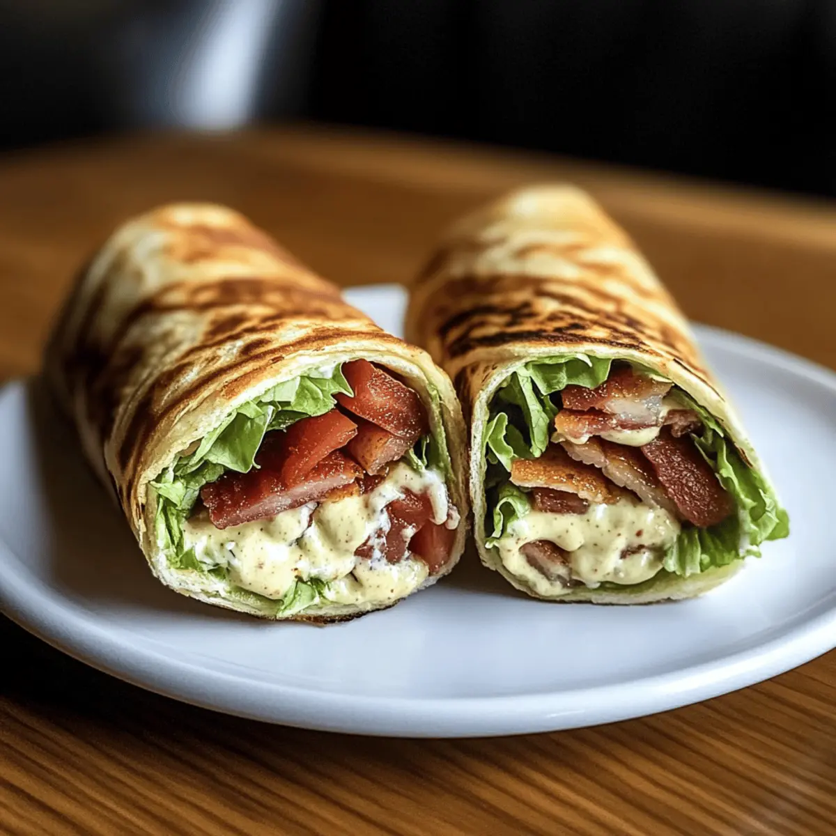 Gourmet BLT Wraps with Secret Sauce for Epic Flavor Punch 2 Gourmet BLT Wraps with Secret Sauce pmltfy