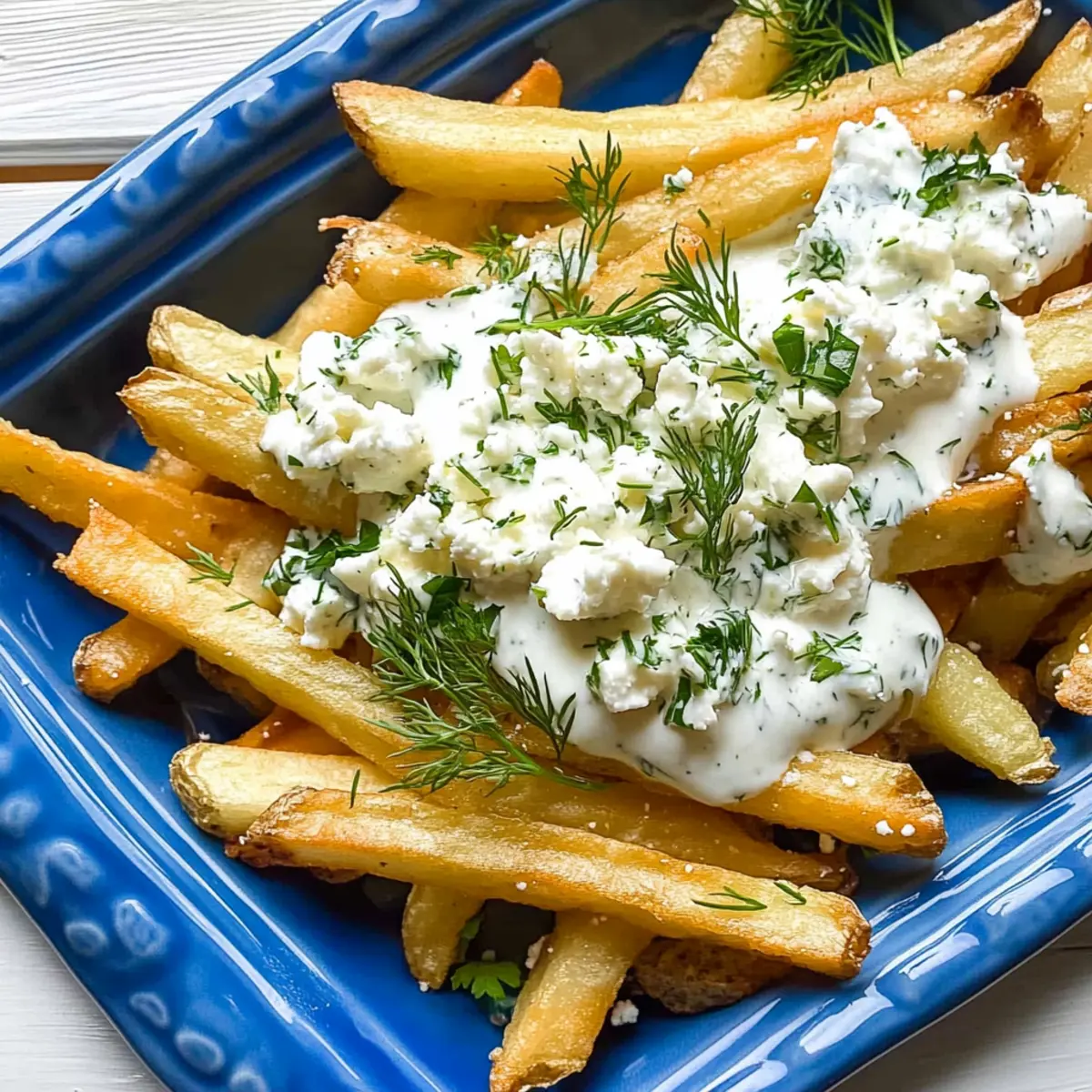 Greek Fries with Feta Cheese ok0hdy