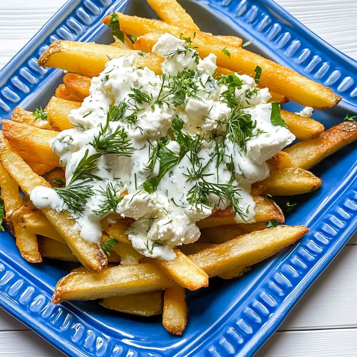 Greek Fries with Feta Cheese uv2yuy