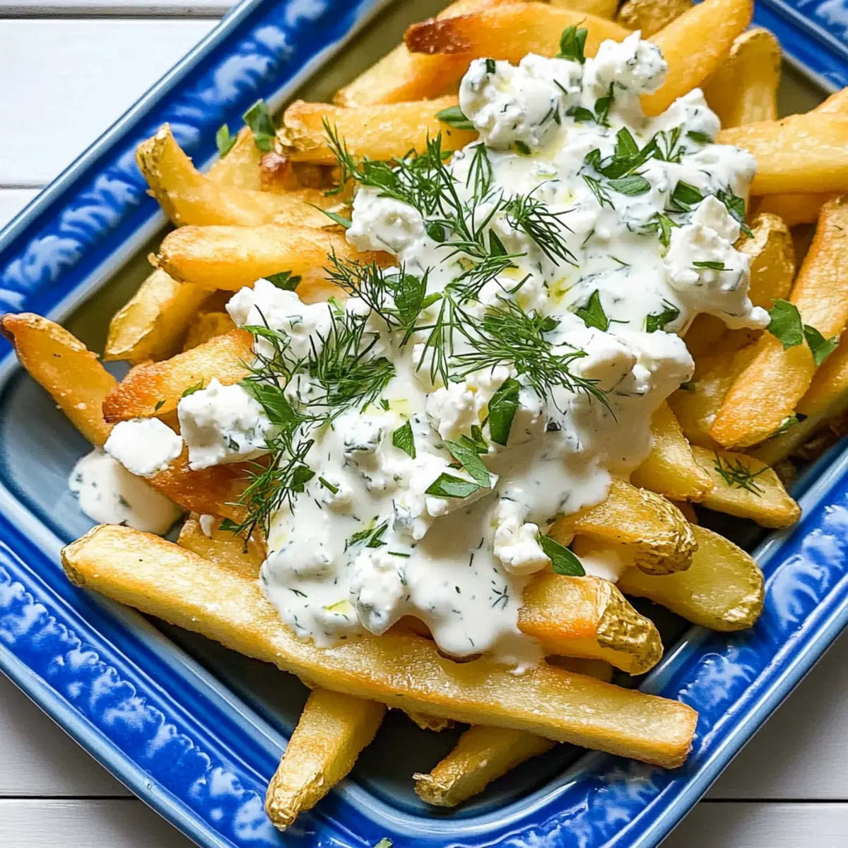 Greek Fries with Feta Cheese vyptvp