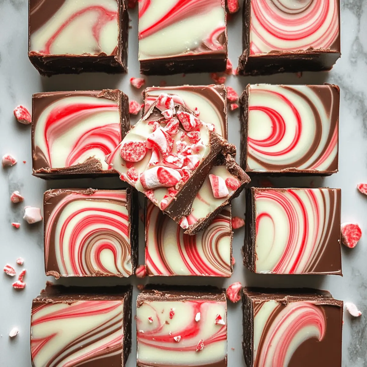 Peppermint Swirl Fudge d5pyjq