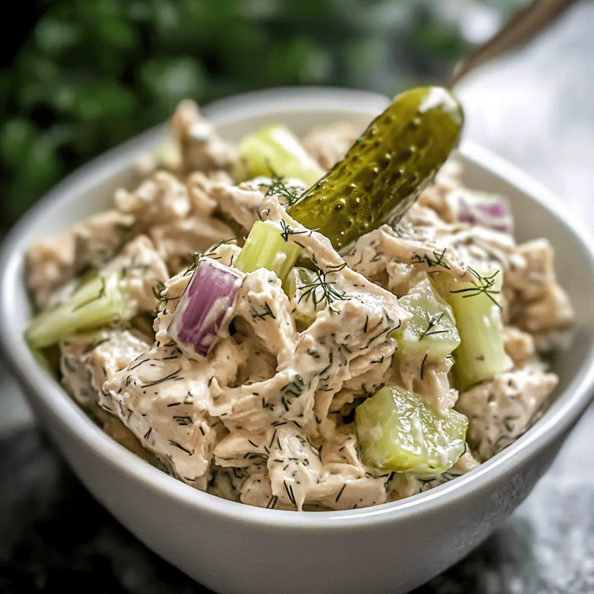 Savory Dill Pickle Chicken Salad: A Refreshing Twist for Lunch 2 Savory Dill Pickle Chicken Salad f8ajbt