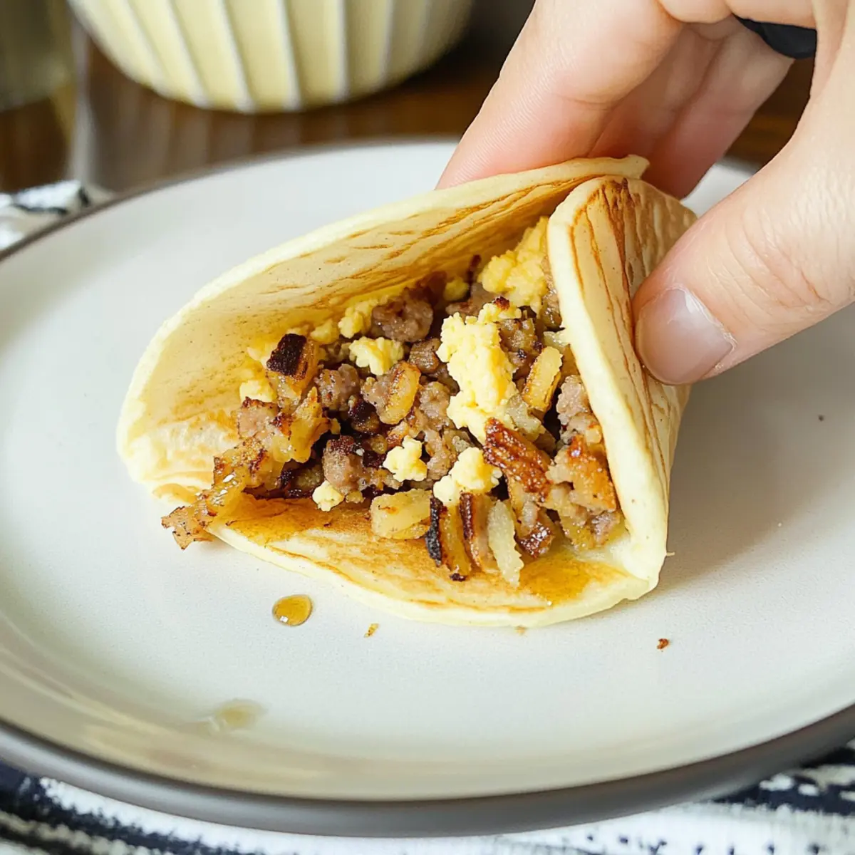 Pancake Breakfast Tacos on the Blackstone Griddle Bliss 2 aad094b5 70d0 4581 ada1 e9dc86ecf400bl pkdwla