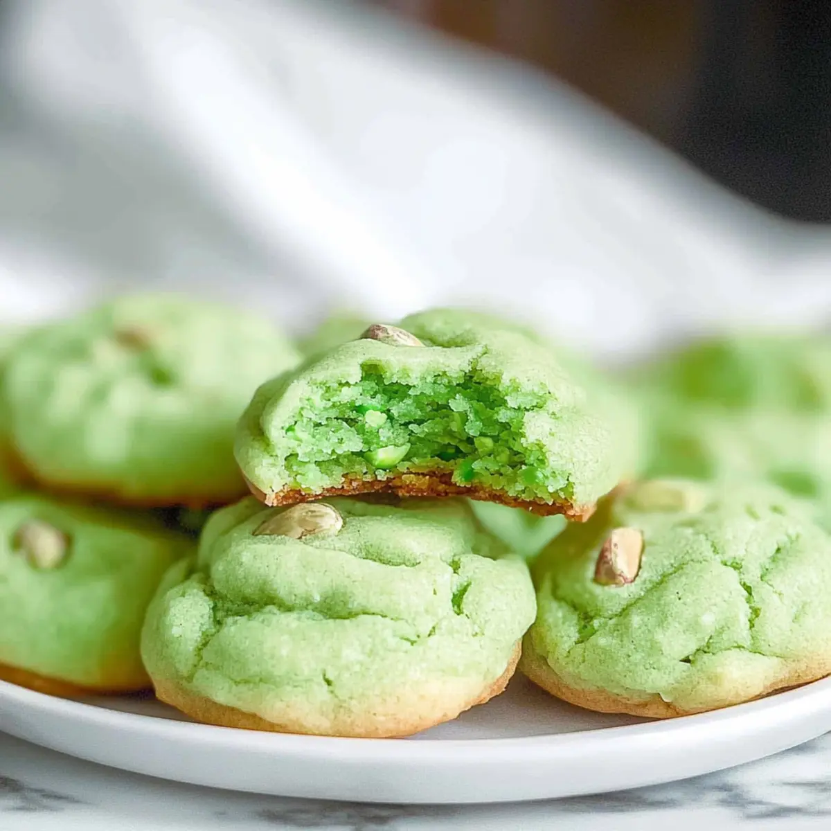 Chewy Pistachio Pudding Cookies - Irresistibly Delicious Treats
