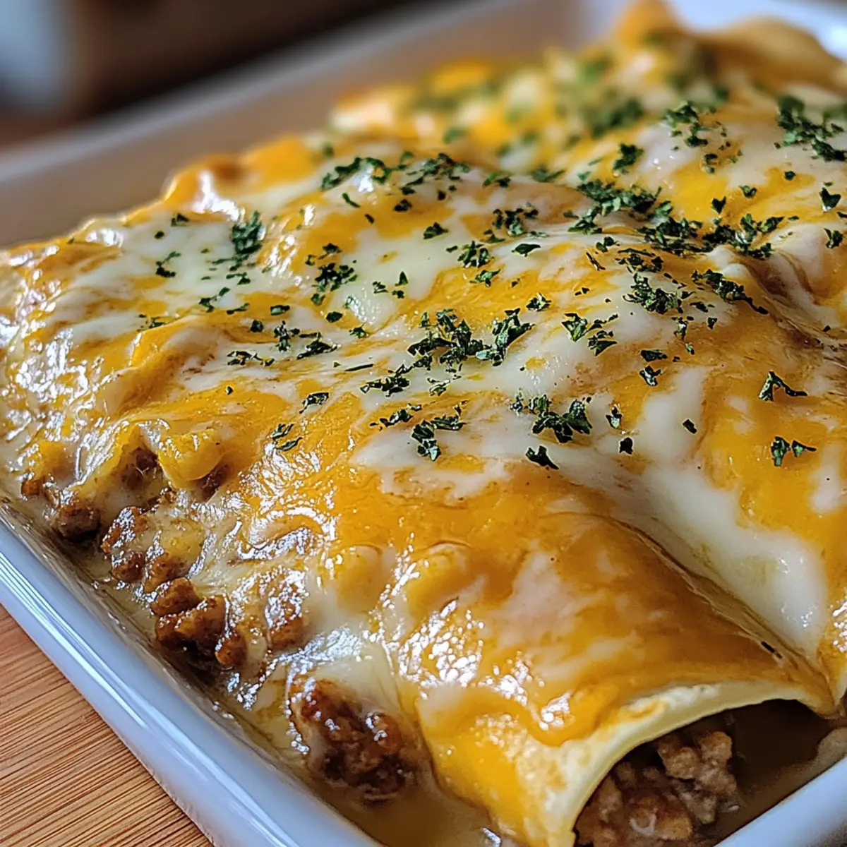 Southern Breakfast Enchiladas with Sausage Gravy Bliss 2 9c5af88e 9e63 4448 a924