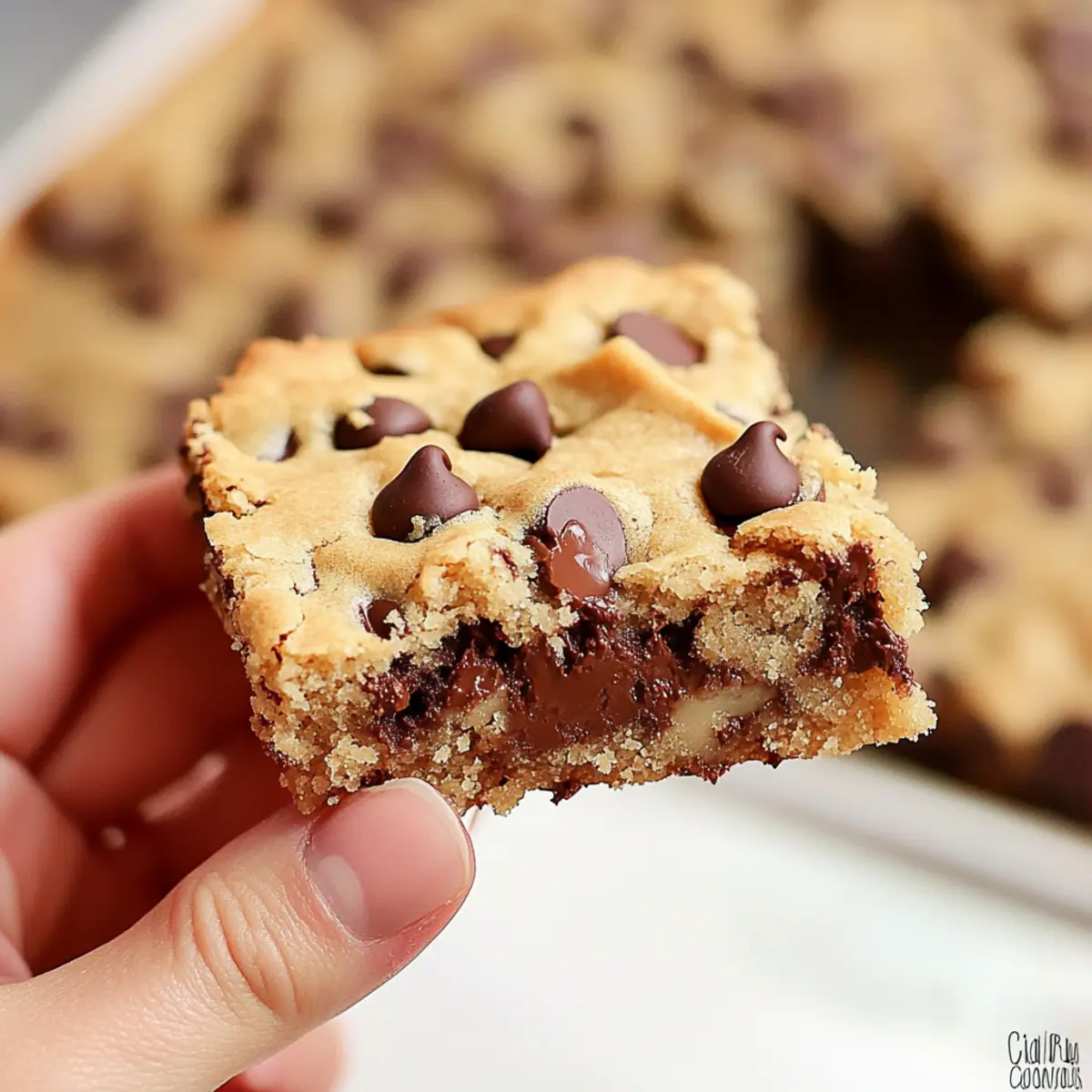 Gooey Sheet Pan Chocolate Chip Cookie Cake to Share and Enjoy 4 Sheet Pan Chocolate Chip Cookie Cake
