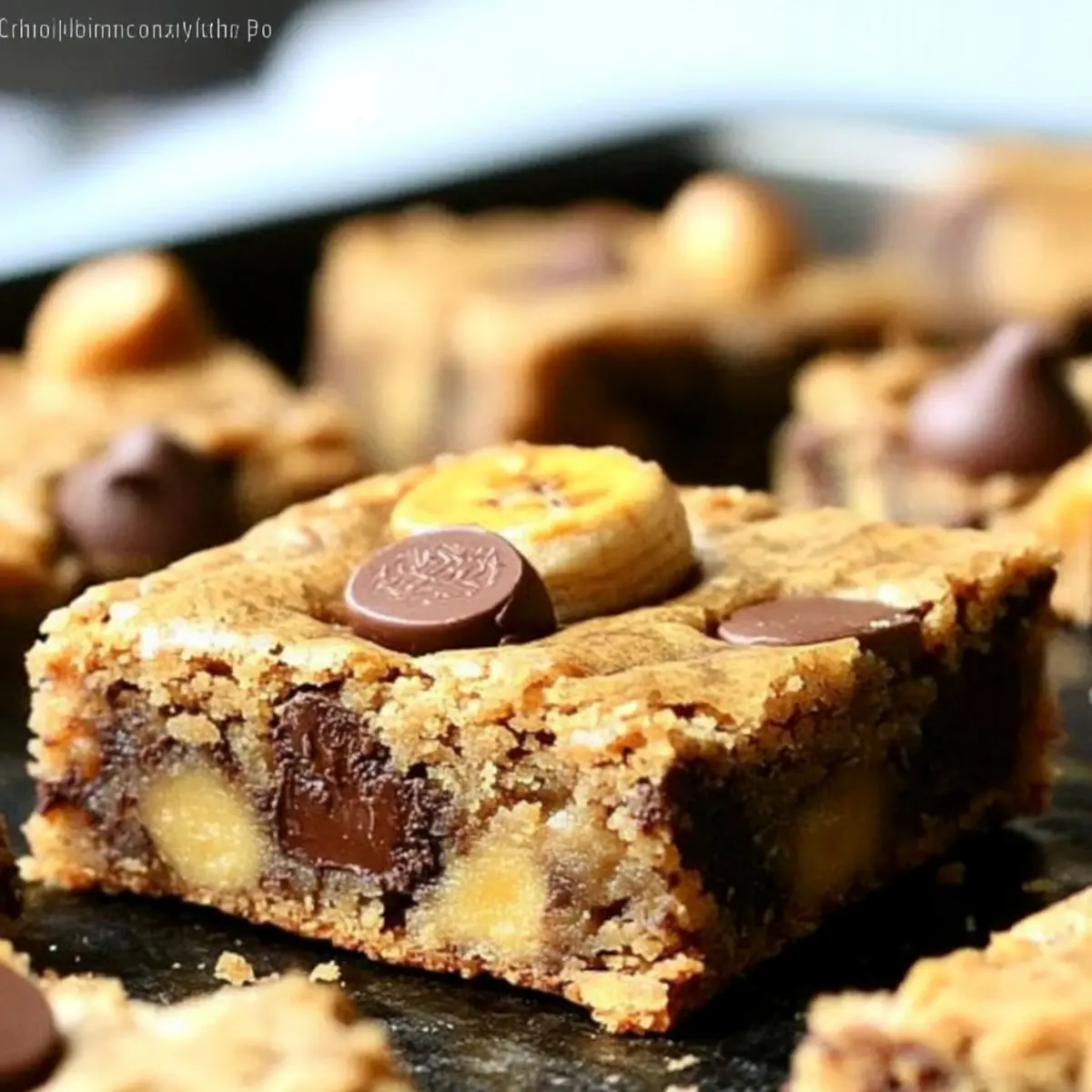 Chunky Monkey Blondies: Fudgy Banana Bliss in Every Bite 4 Chunky Monkey Blondies
