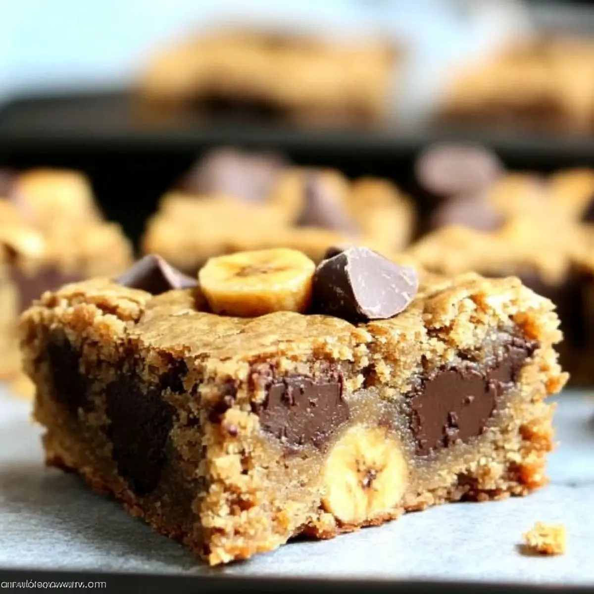 Chunky Monkey Blondies: Fudgy Banana Bliss in Every Bite 1 4eba55b7 47a0 4b91 a5b2