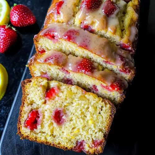 Strawberry Lemonade Quick Bread - A Sweet Summer Delight 16 Strawberry Lemonade