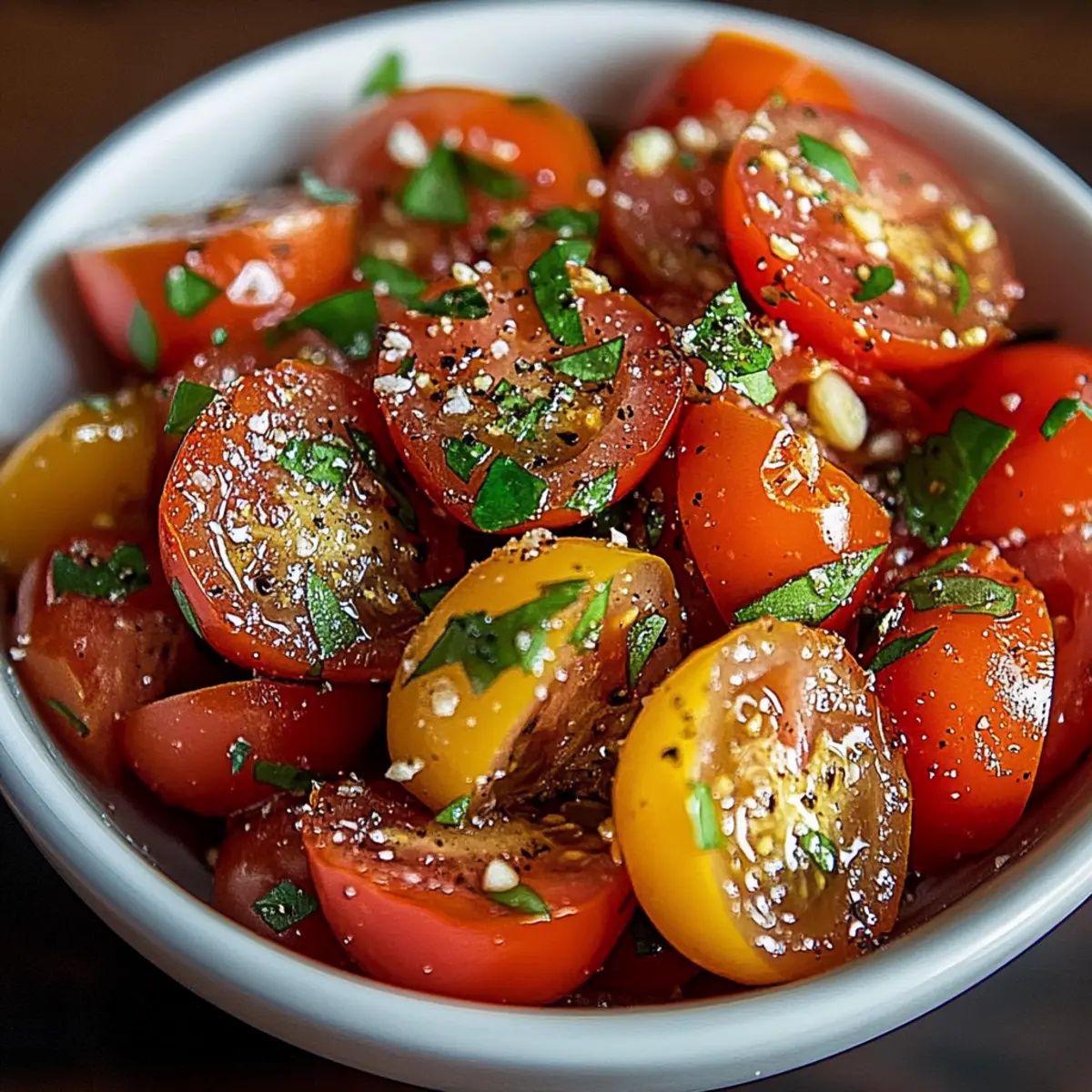 Fresh and Flavorful Tomato Garlic Salad to Brighten Your Day 1 774e5b45 7633 4c21 bfe3 890c308eb87ftr lv3wgw