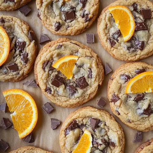 Irresistible Orange Dark Chocolate Chunk Cookies to Indulge You 17 Orange Dark Chocolate Chunk Cookies