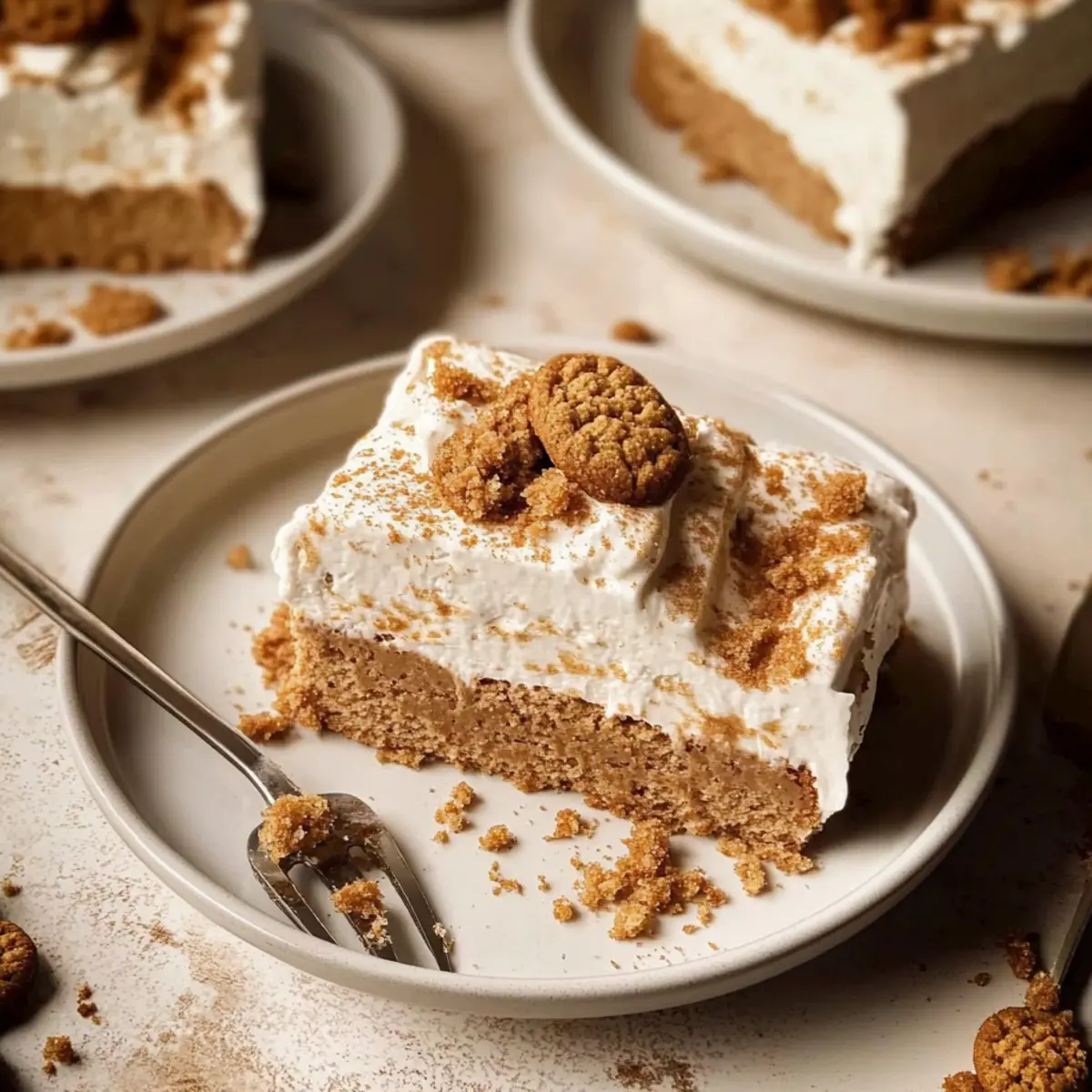 Decadent Cookie Butter Tres Leches Cake