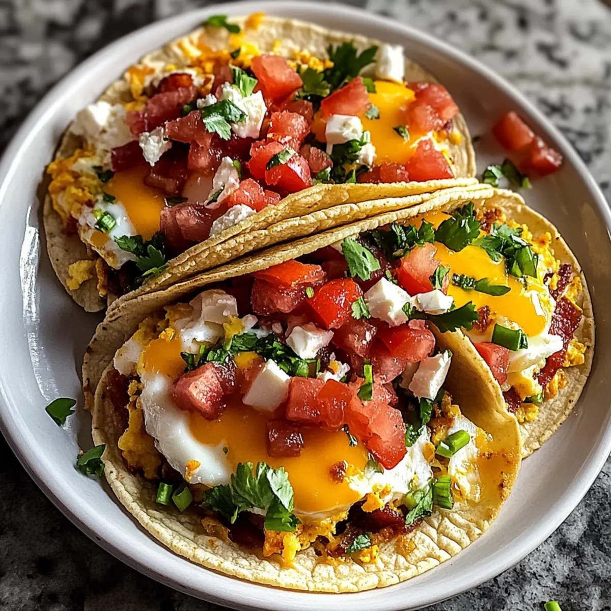 Baked Breakfast Tacos