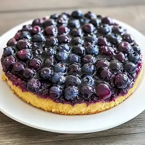 Blueberry Upside Down Cake