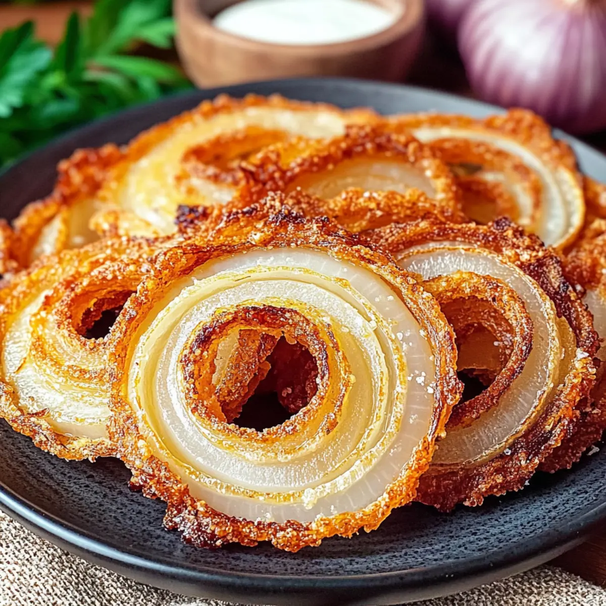 Crispy Viral Onion Ring Chips