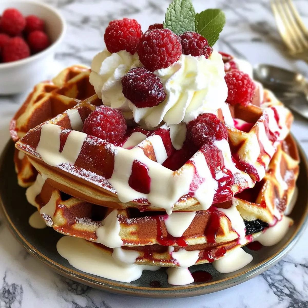 Fluffy Red Velvet Marble Waffles for a Whimsical Breakfast 3 12bebd0d 393d 4571 92a0 545e278849d6br ghora8