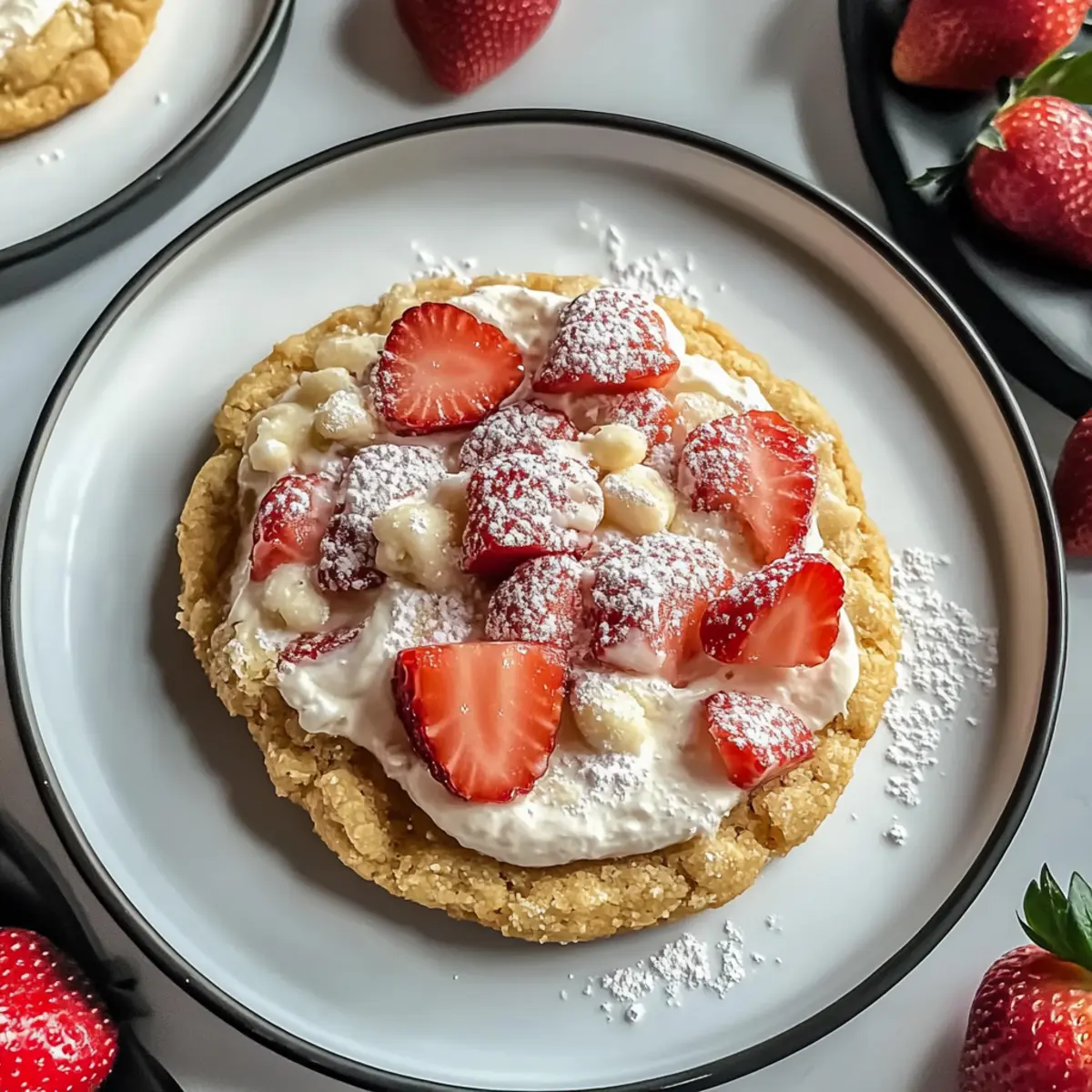 Strawberry Cheesecake Cookies
