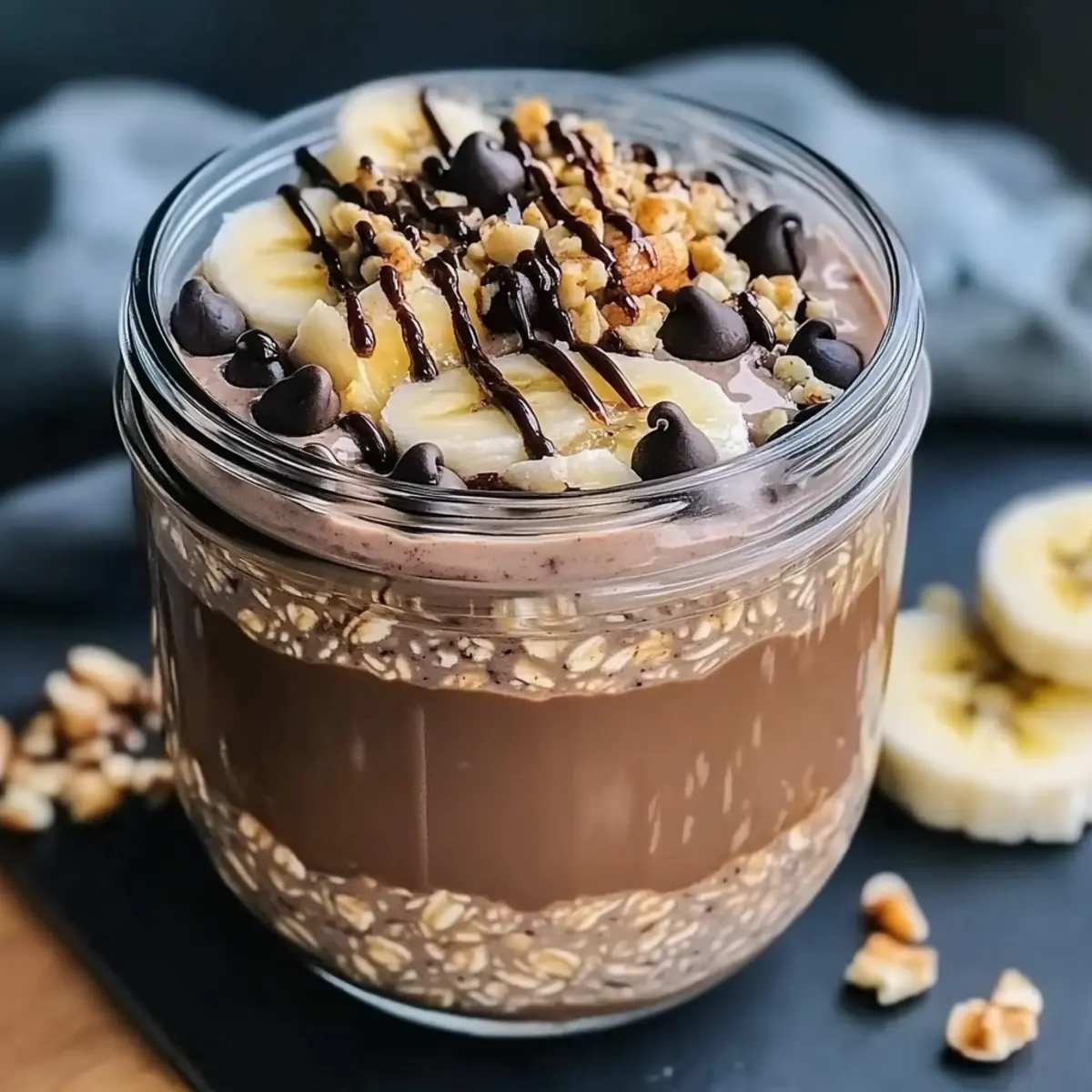 Mocha Coffee Overnight Oats