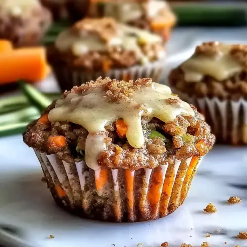 Moist Carrot Cake Muffins Packed with Hidden Veggies! 20 Carrot Cake