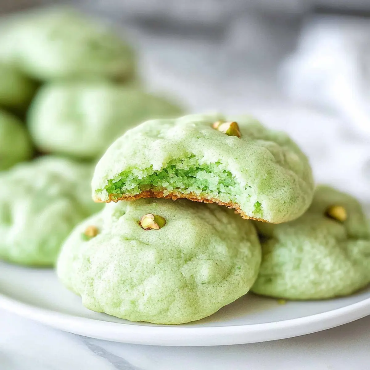 Irresistible Chewy Pistachio Pudding Cookies for Celebrations