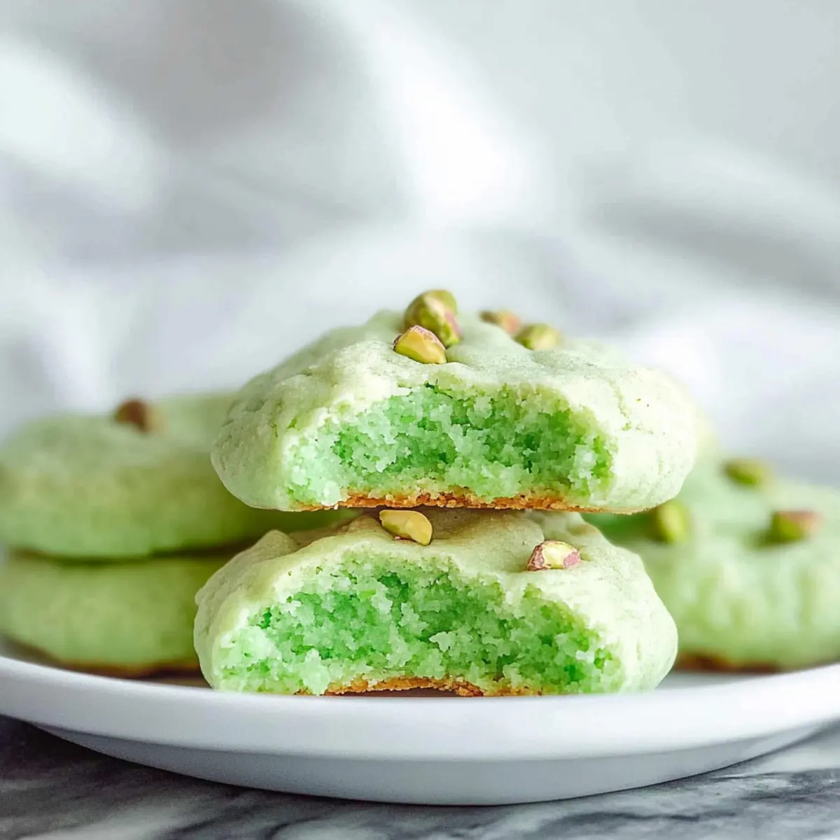 Irresistible Chewy Pistachio Pudding Cookies for Celebrations