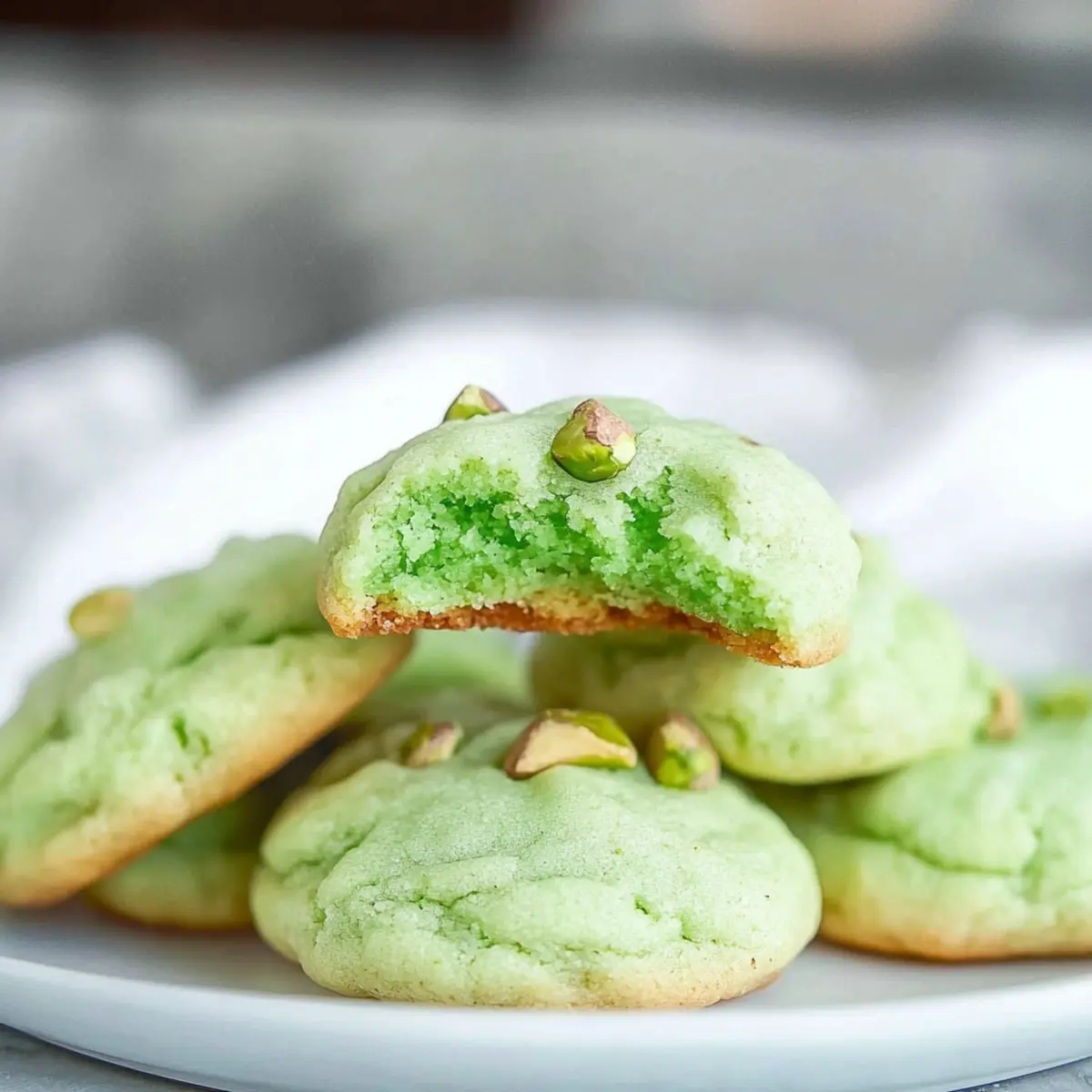 Irresistible Chewy Pistachio Pudding Cookies for Celebrations