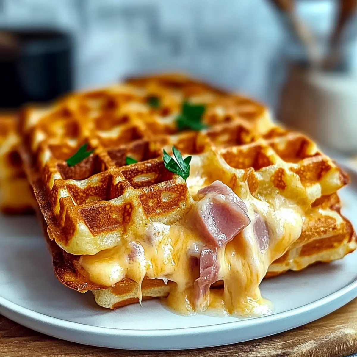 Best Crunchy Ham Cheese Chaffles Ever for a Quick Treat 2 e5acc25e 8ab2 4177 b5dd 513e551ab43bbl ab2ejr