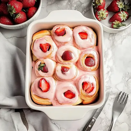 Deliciously Soft Strawberry Cinnamon Rolls to Indulge In 5 Strawberry Cinnamon Rolls